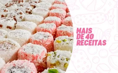 Mais de 40 receitas