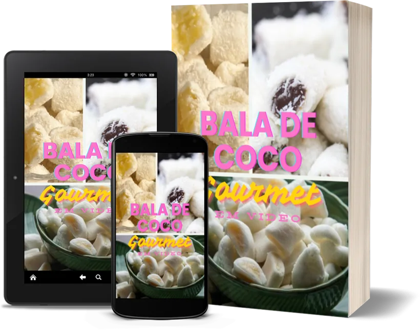 Método Bala de Coco Lucrativa no livro, no tablet e no celular